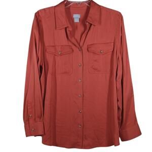 Chico's Button Down Shirt size 12 / 14 (2)